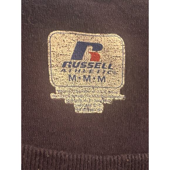 UCLA Bruins Captain America Russell Athletic Navy Blue TShirt Size Medium Marvel - Picture 6 of 6